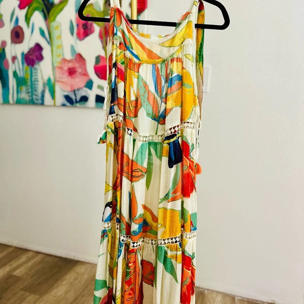 Z&L Europe Toucan Maxi Dress - Picture 6 of 11